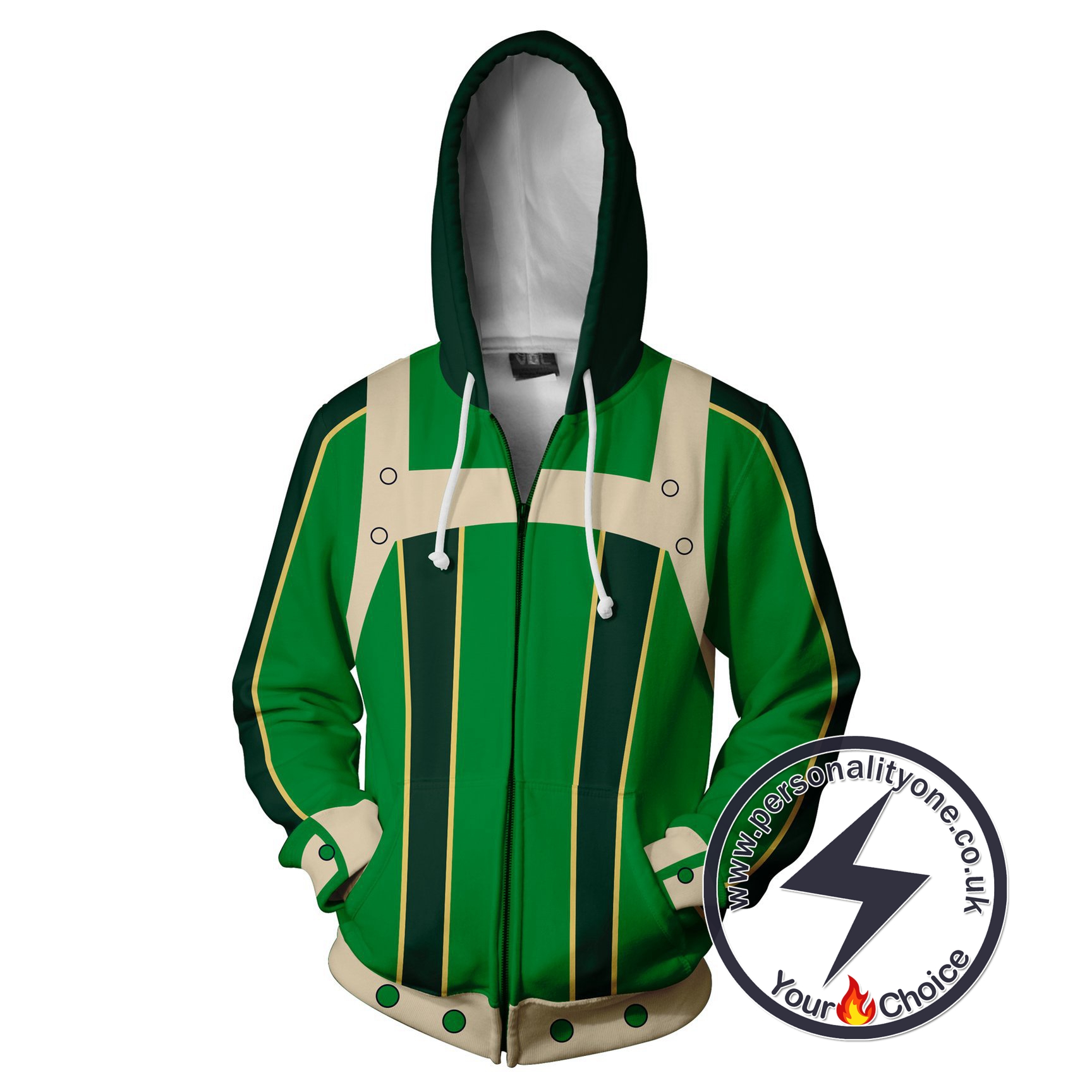 My Hero Academia Tsuyu Asui Zip Up Hoodie Jacket